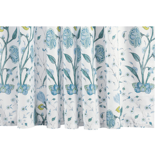Khilana 72" W x 72" L Shower Curtain Blue 