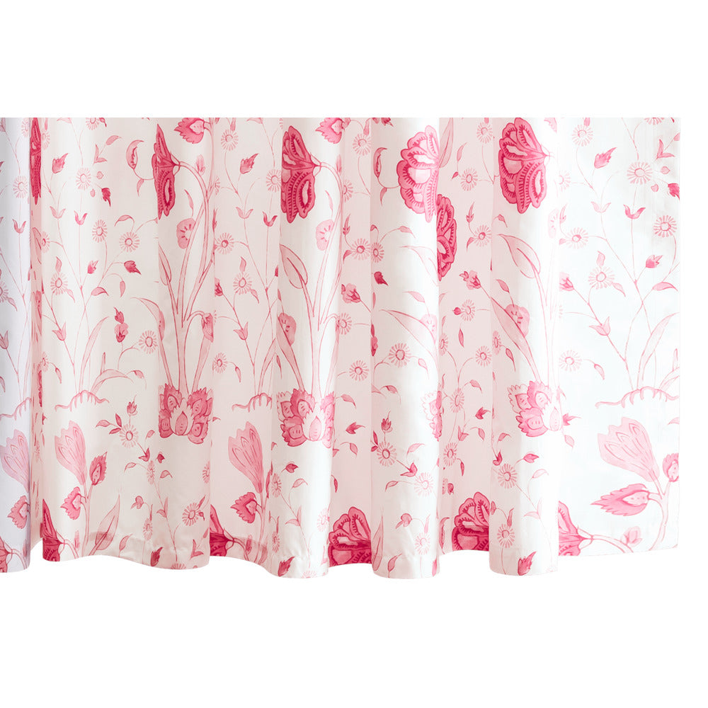 Khilana 72" W x 72" L Shower Curtain Peony 