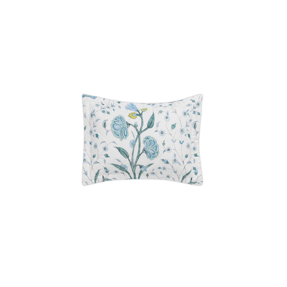 Khilana Sham Blue Quilted Boudoir 