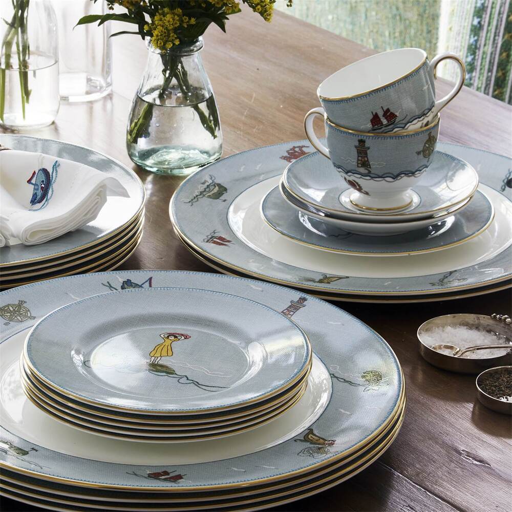 Kit Kemp Sailor'S Farewell 5 Piece Dinner Set by Wedgwood Additional Image - 1