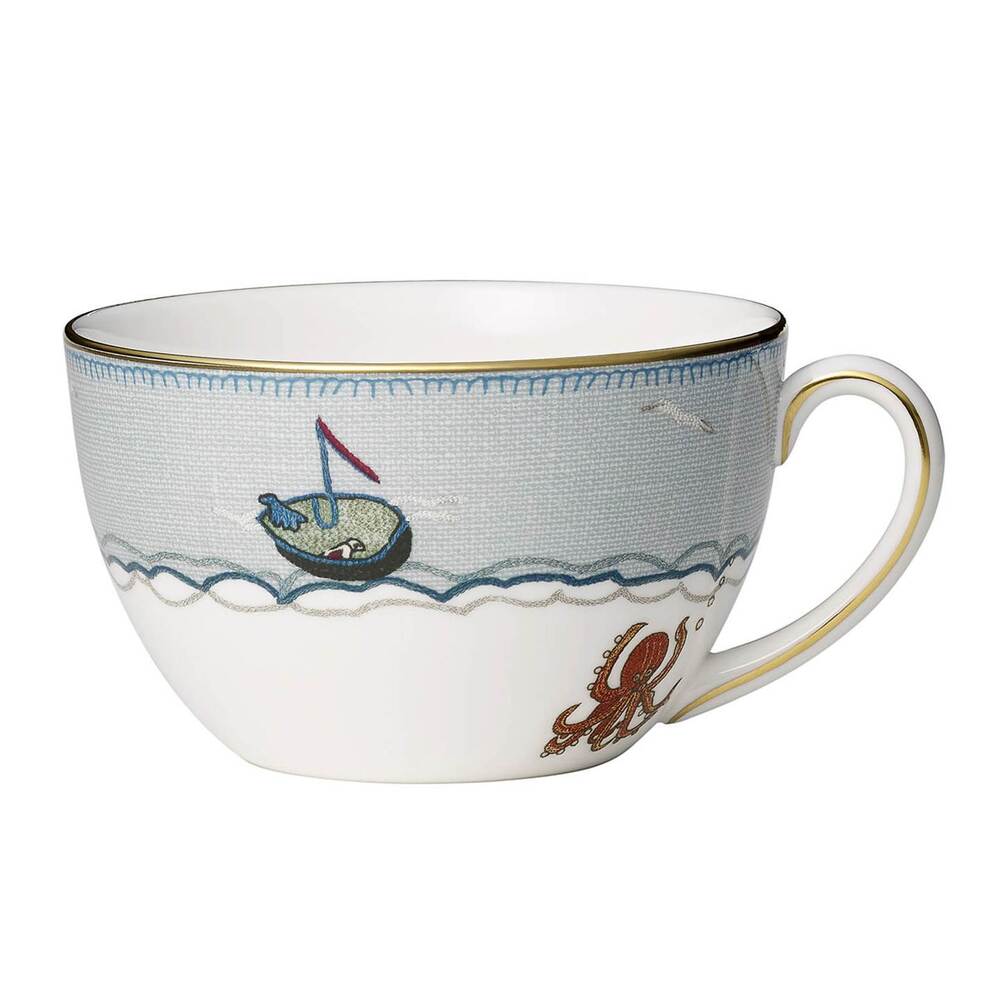 Kit Kemp Sailor'S Farewell Breakfast Cup And Saucer by Wedgwood Additional Image - 1