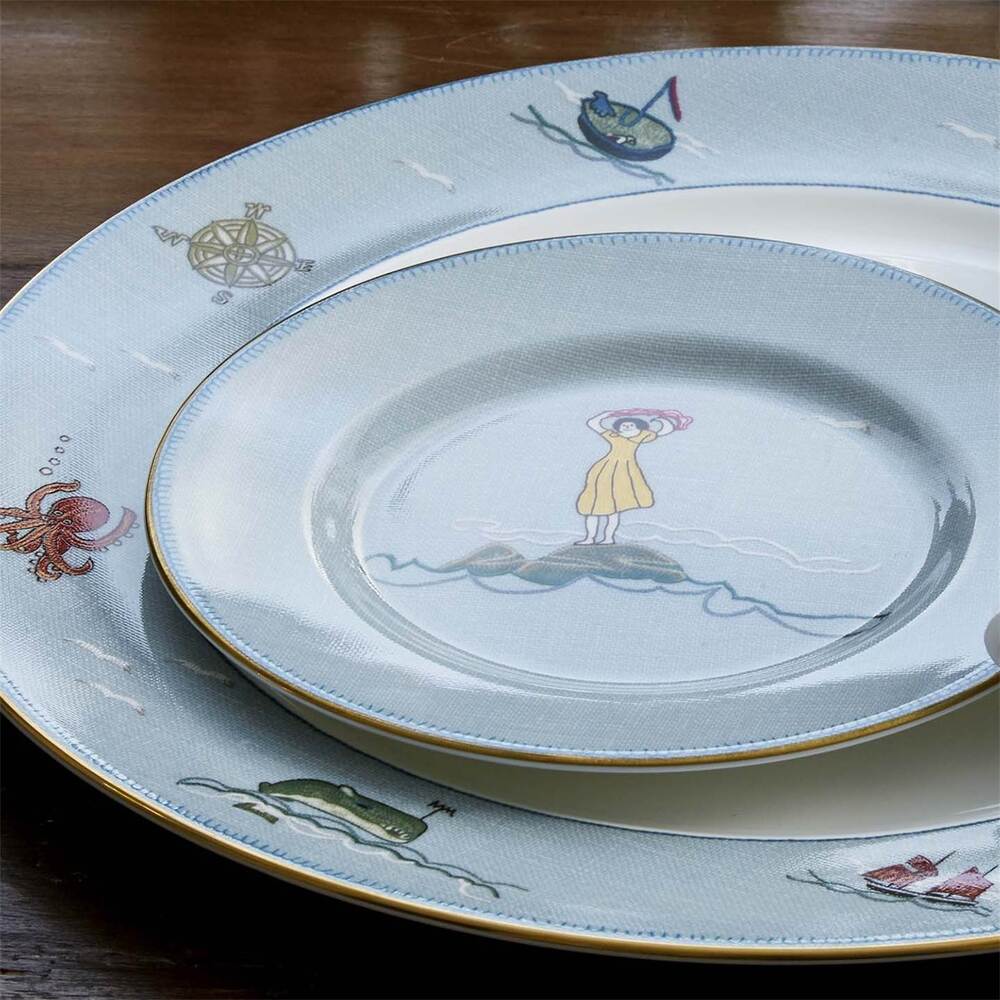 Kit Kemp Sailor'S Farewell Small Plate 17 cm by Wedgwood Additional Image - 1