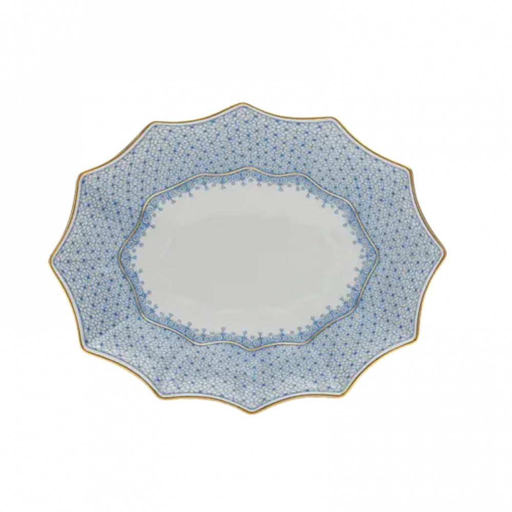 Lace 12 Sided Tray by Mottahedeh Additional Image -1