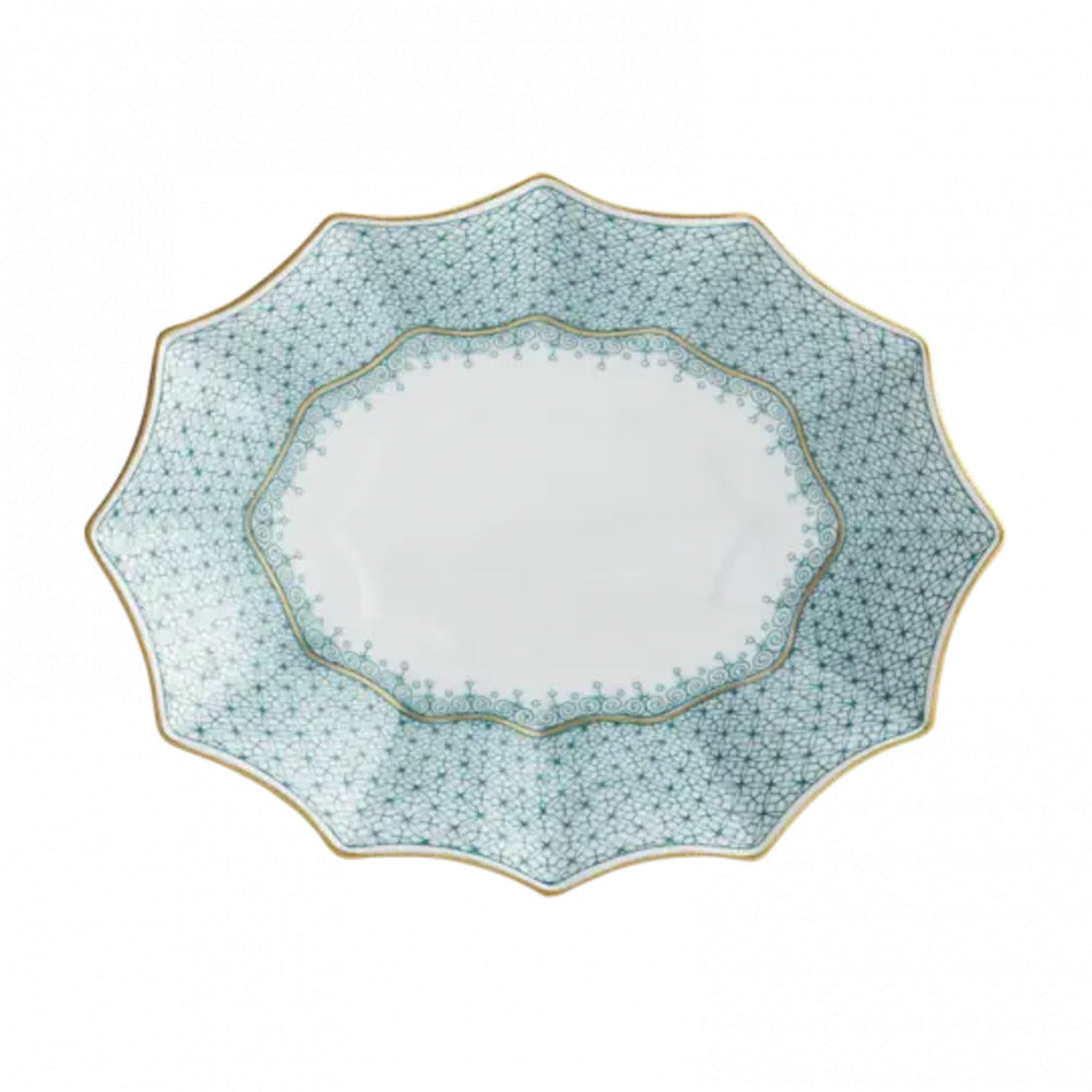 Lace 12 Sided Tray by Mottahedeh Additional Image -2