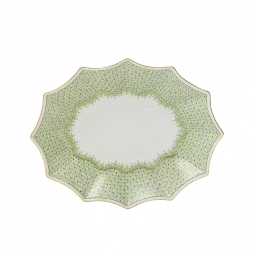 Lace 12 Sided Tray by Mottahedeh