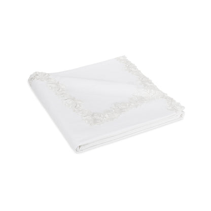 Lace Pique Coverlet Virginia White 