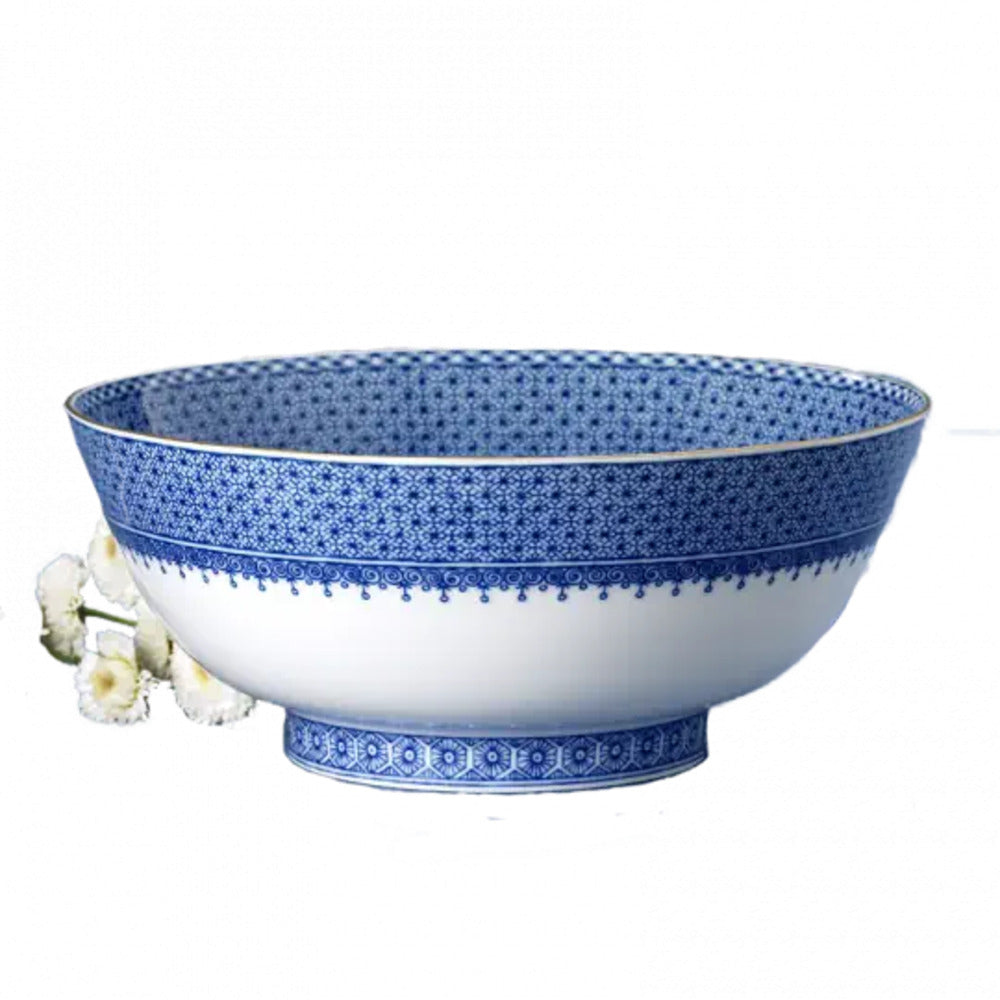 Lace Round Serving Bowl by Mottahedeh Additional Image -1