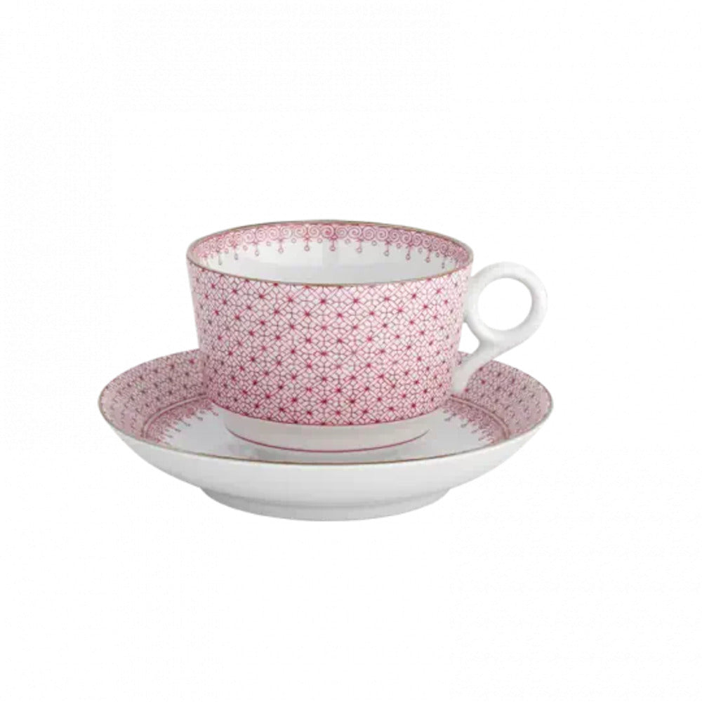 Lace Tea Cup & Saucer by Mottahedeh Additional Image -4