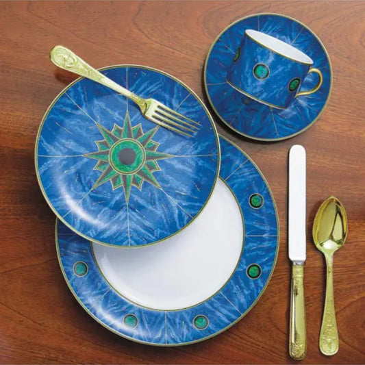 Lapis 4 Piece Place Setting by Mottahedeh