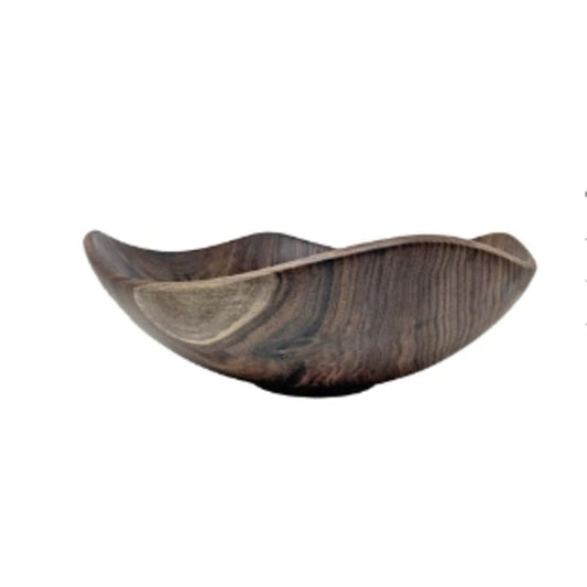 Large Echo Walnut Bowl by Andrew Pearce