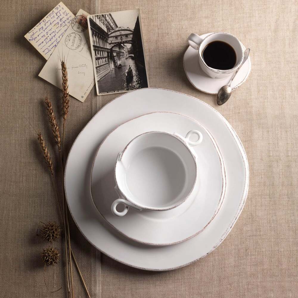 Lastra Espresso Cup & Saucer by VIETRI by Additional Image -3
