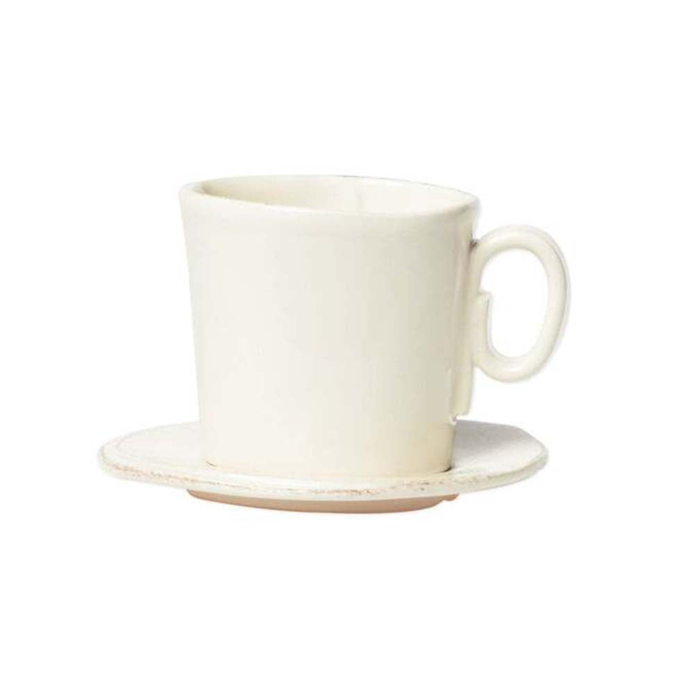 Lastra Espresso Cup & Saucer by VIETRI