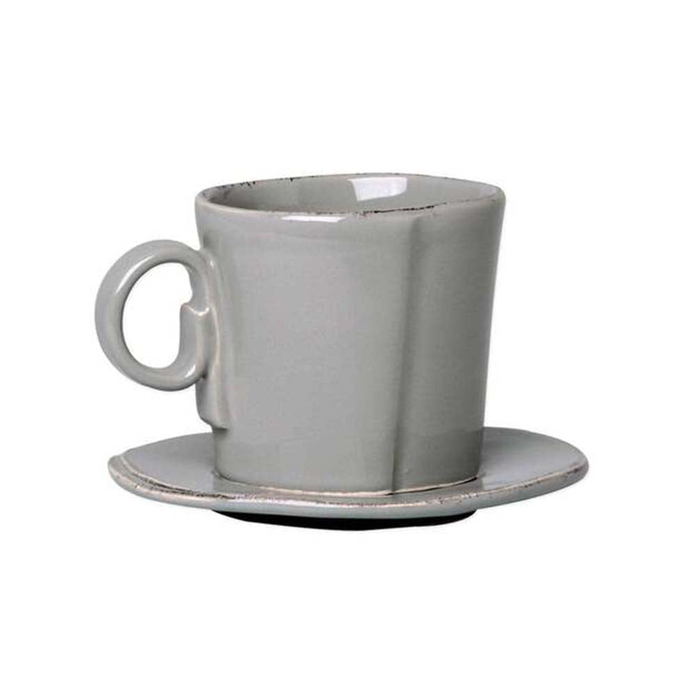 Lastra Espresso Cup & Saucer by VIETRI