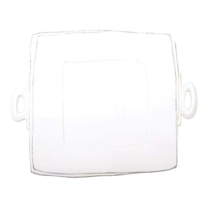 Lastra Handled Square Platter by VIETRI 