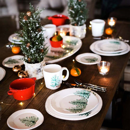 Lastra Holiday European Dinner Plate by VIETRI by Additional Image -3
