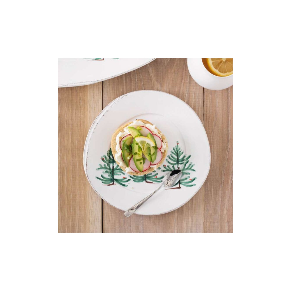 Lastra Holiday Salad Plate by Vietri 1