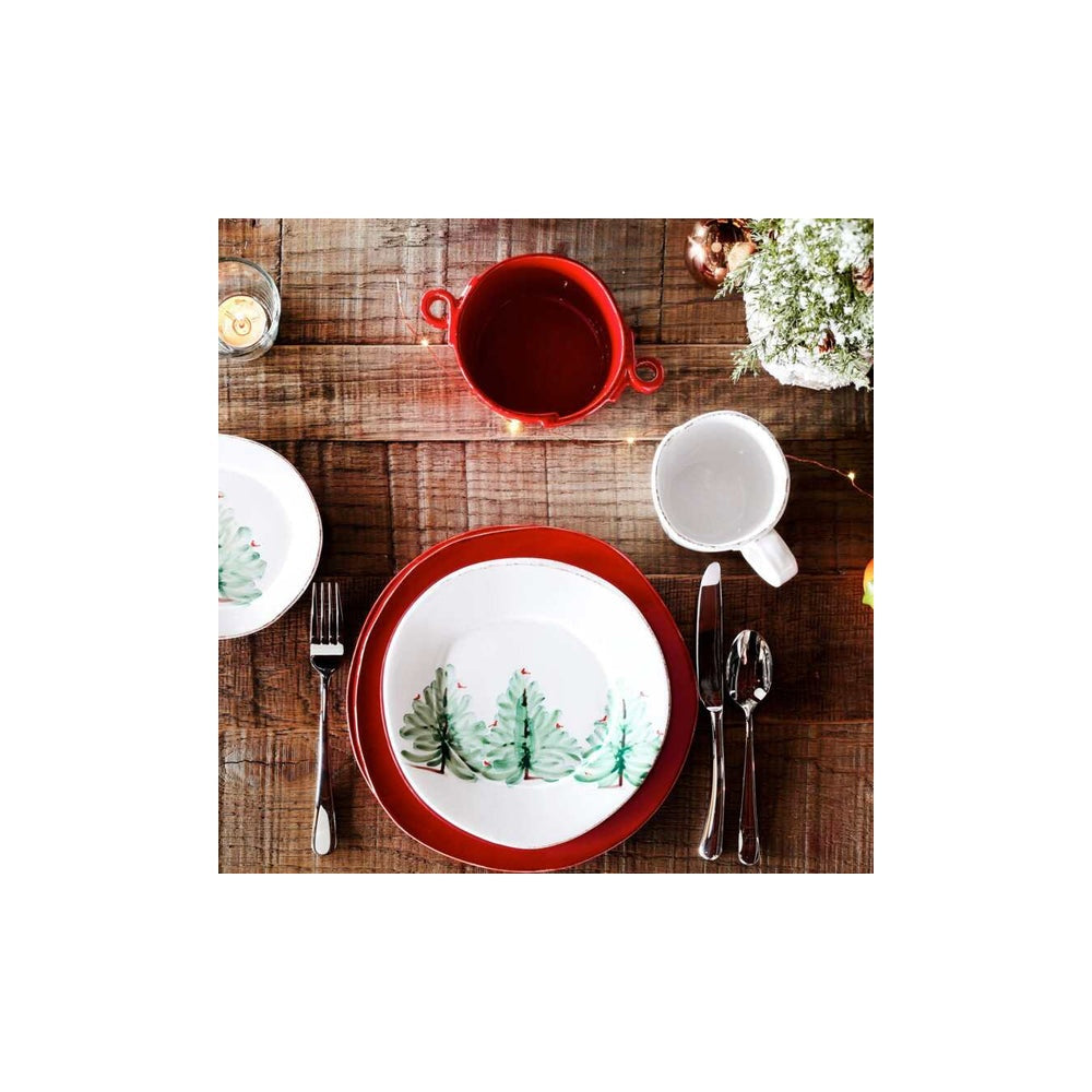 Lastra Holiday Salad Plate by Vietri 4