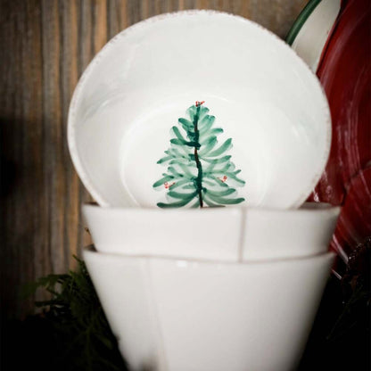 Lastra Holiday Stacking Cereal Bowl by VIETRI by Additional Image -3
