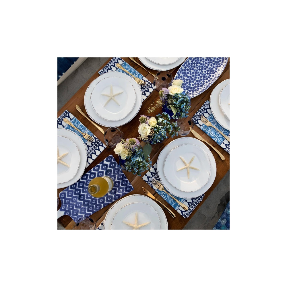 Lastra Melamine Dinner -White by Vietri 2
