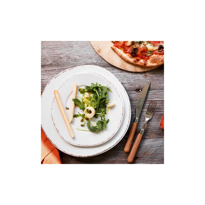 Lastra Melamine Dinner -White by Vietri 3