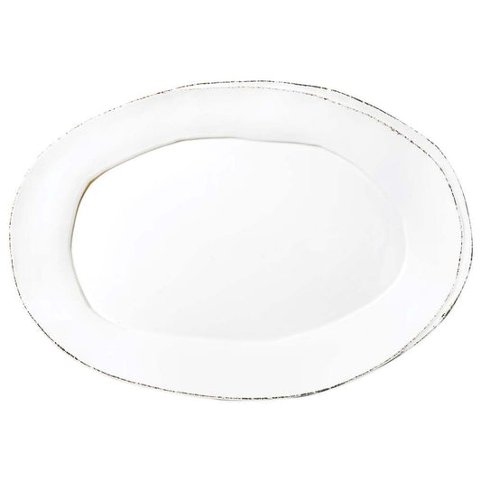 Lastra Oval Platter by VIETRI 