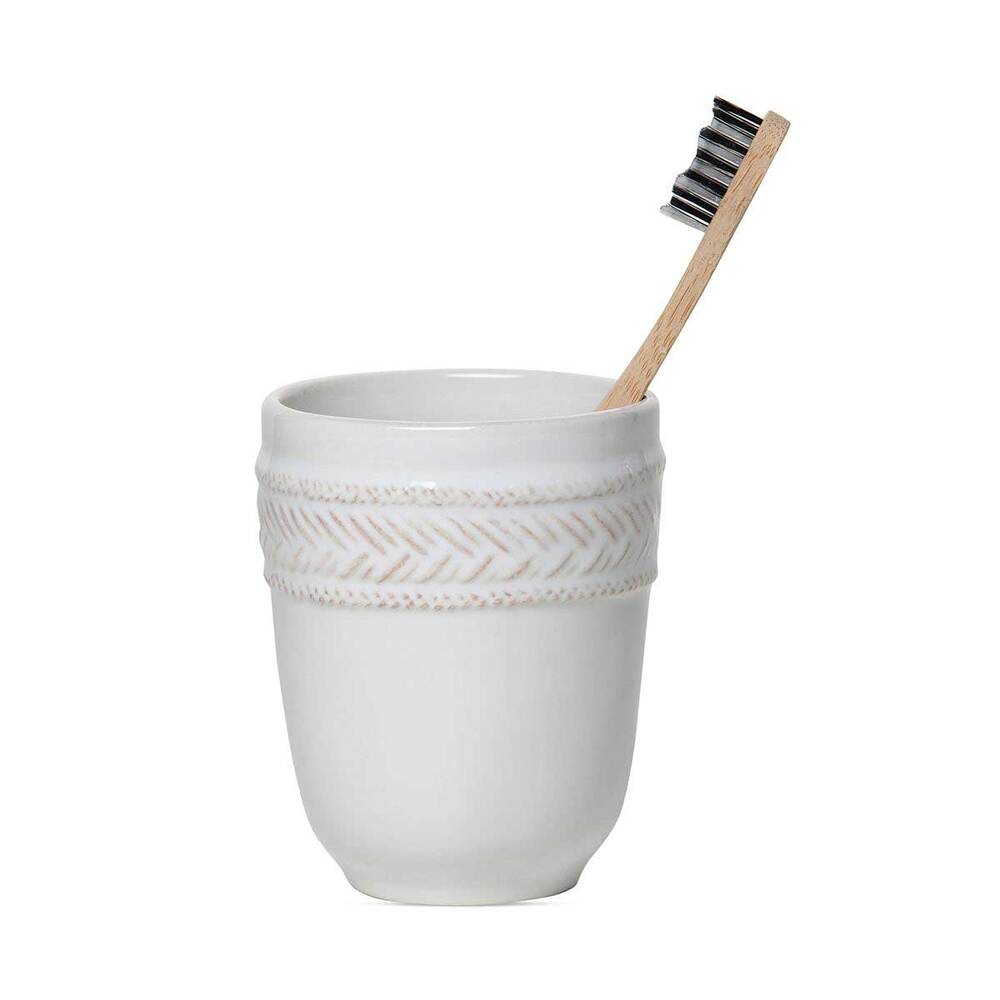 Le Panier Brush Cup - Whitewash by Juliska