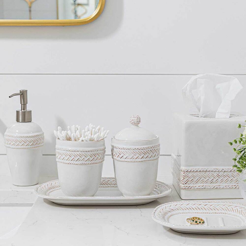 Le Panier Brush Cup - Whitewash by Juliska Additional Image - 1