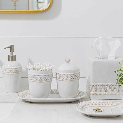 Le Panier Brush Cup - Whitewash by Juliska Additional Image - 1