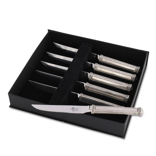 Leaf Steak Knife Set by Vagabond House 