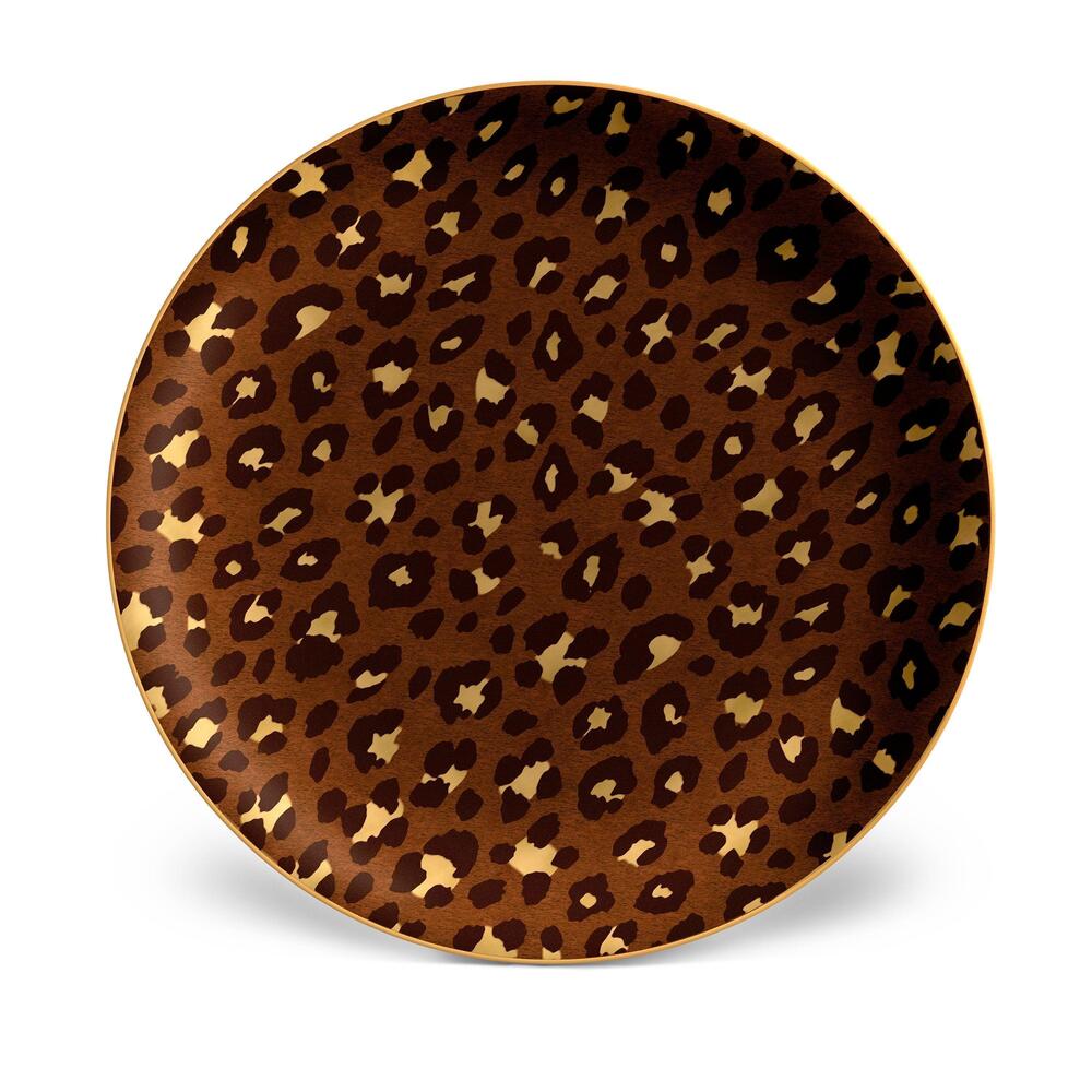 Leopard Charger Plate by L'Objet 