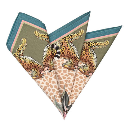 Leopard Lily Napkins (Pair) by Ngala Trading Company Additional Image - 10