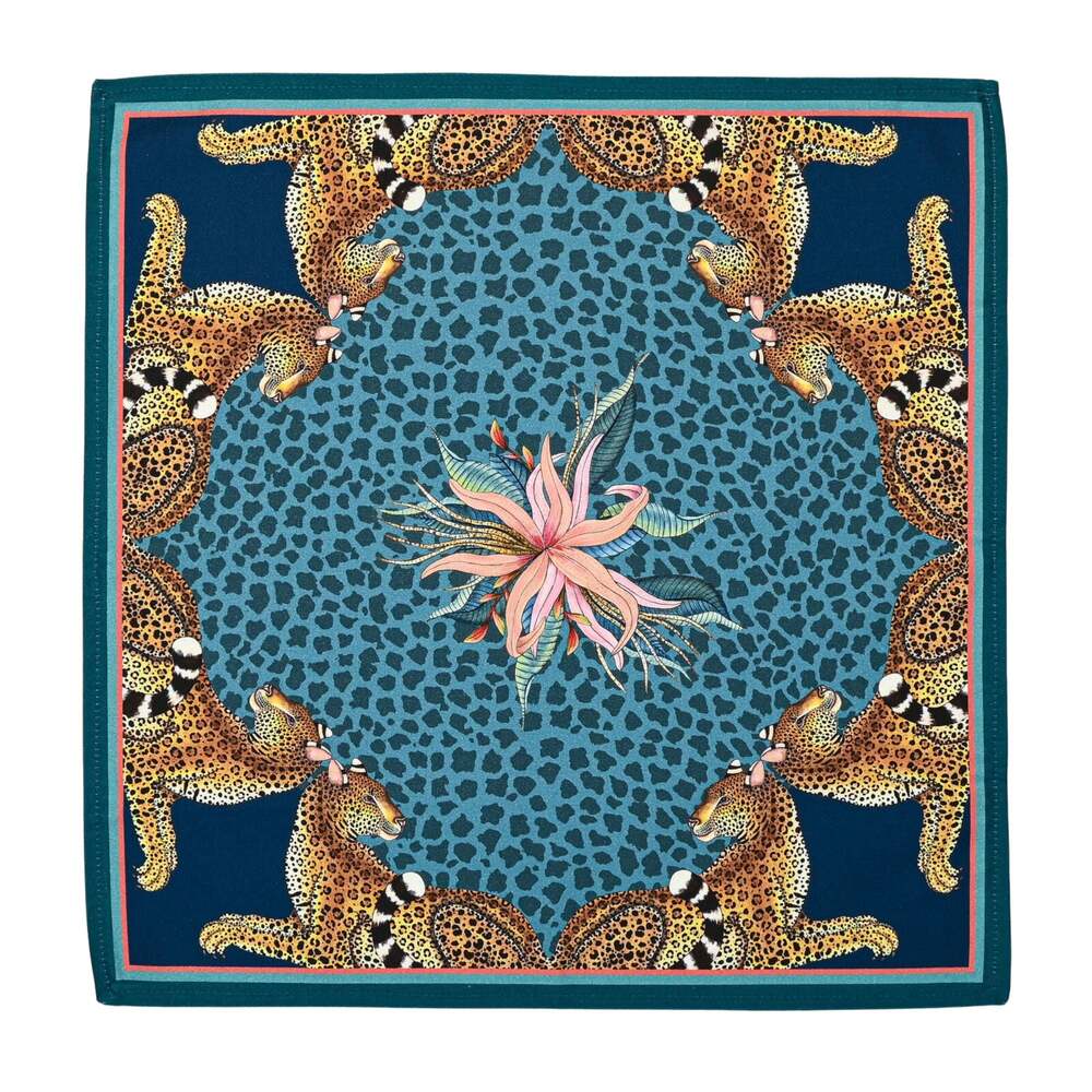 Leopard Lily Napkins (Pair) by Ngala Trading Company
