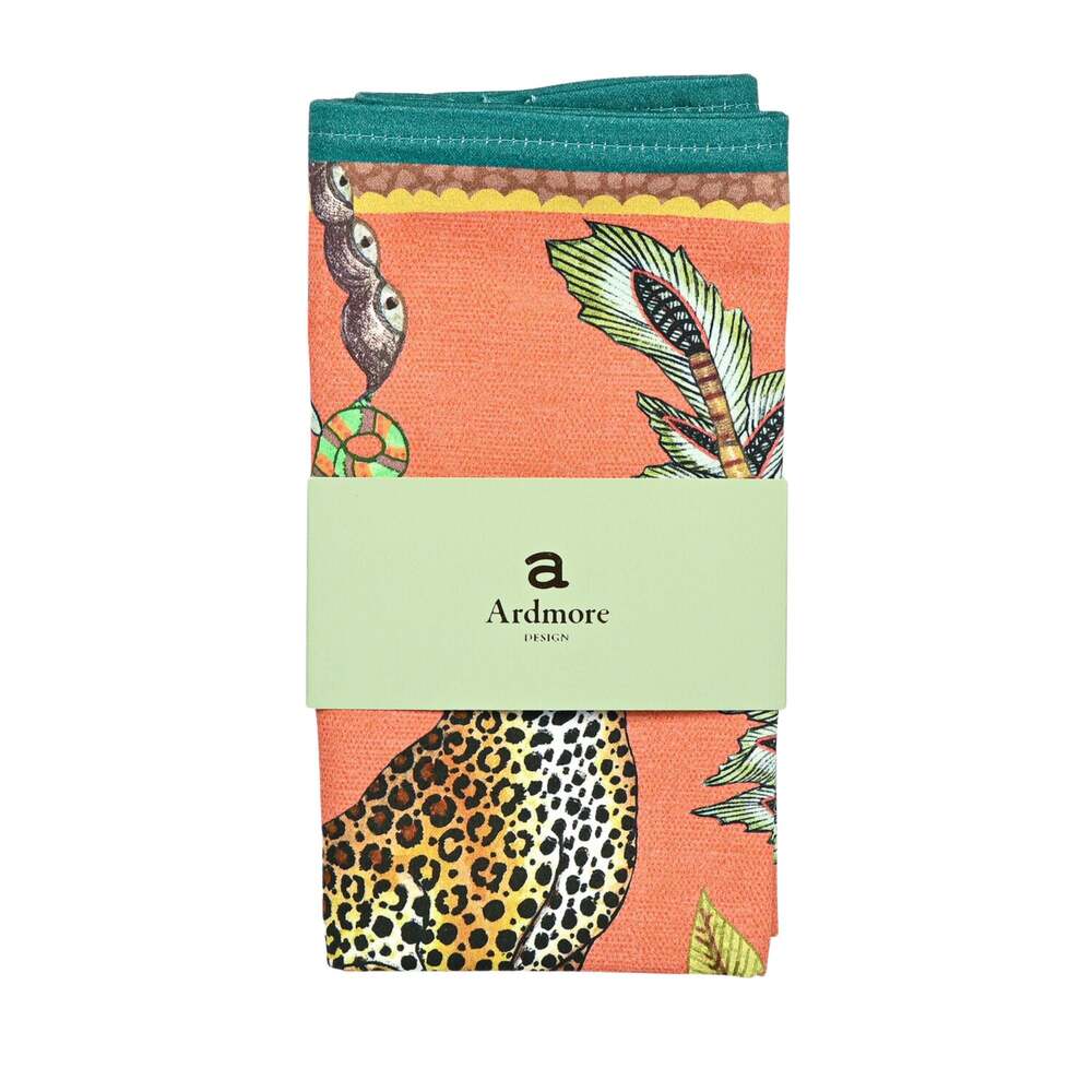Leopard Napkins (Pair) by Ngala Trading Company Additional Image - 3