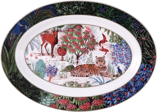 Le Jardin Du Palais Oval Platter