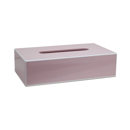 Light Pink Rectangular Tissue Box 10"x4" by Addison Ross