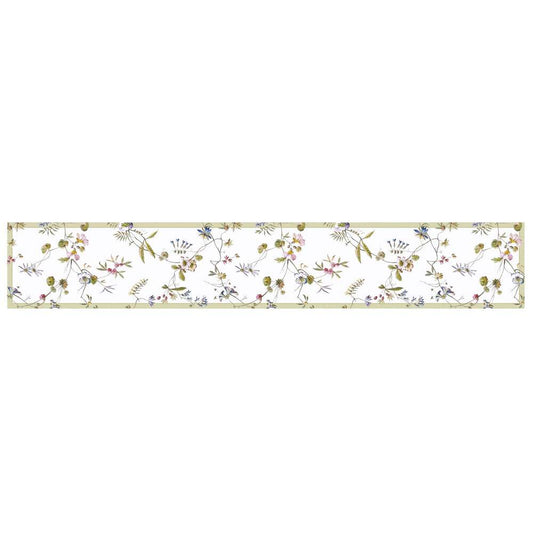 Linen Gabrielle Runner 108" x 18" - Floral by Beatriz Ball 1