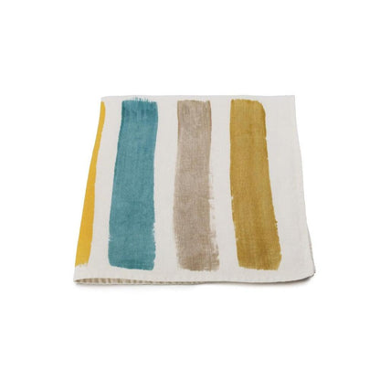 Linen Napkin - 18" - Spring Multi Stripe by Simon Pearce 2