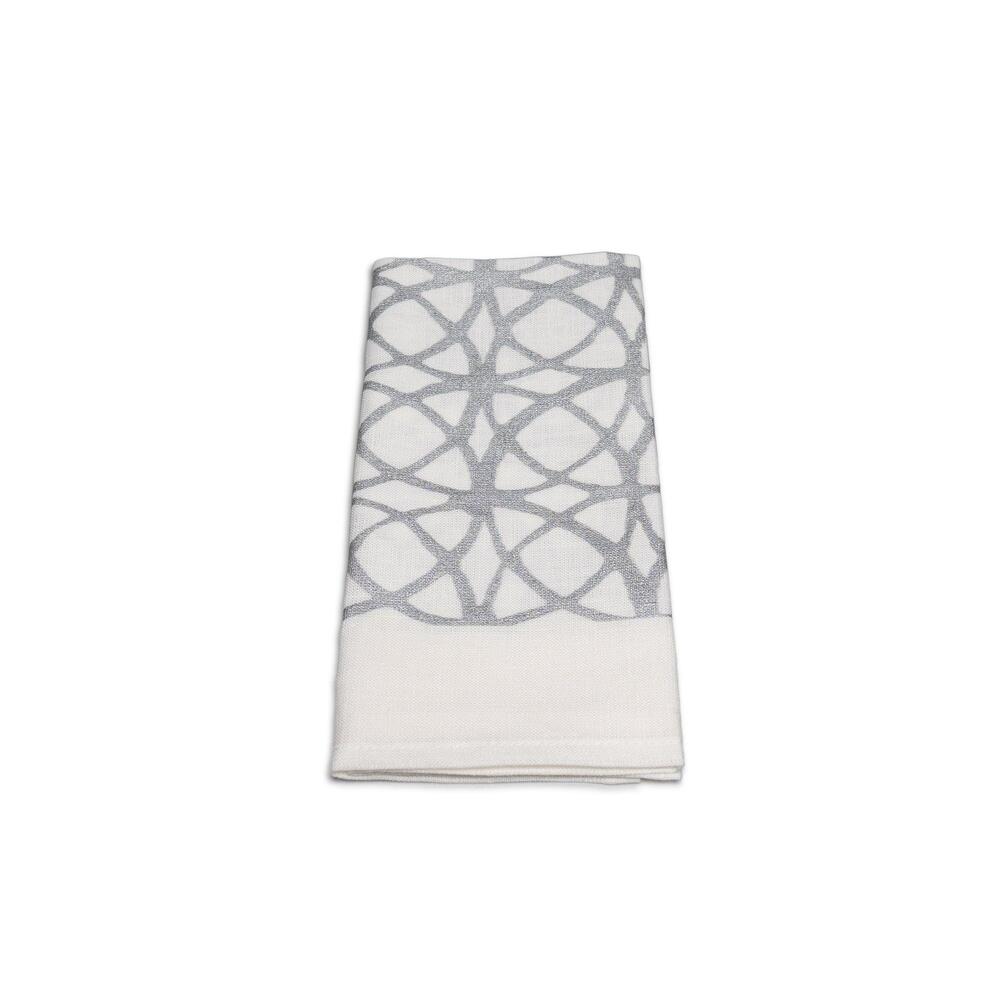 Linen Napkins, Set of 4 - Concentric Rings by Simon Pearce 1