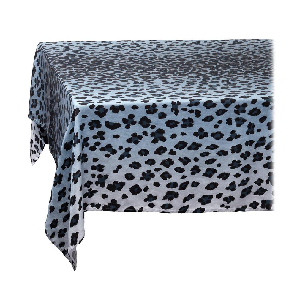 Linen Sateen Leopard Tablecloth by L'Objet 