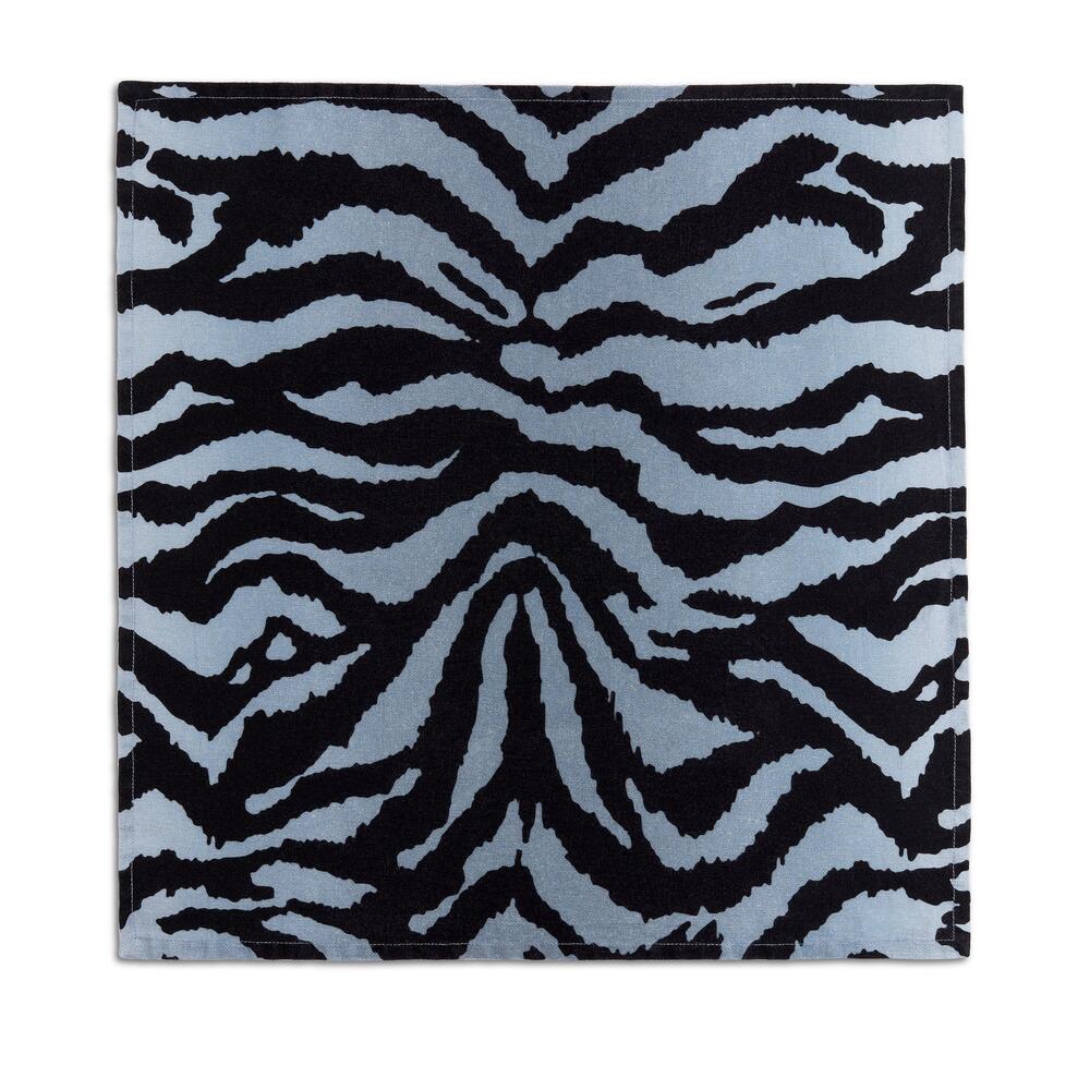 Linen Sateen Tiger Napkins - Set of 4 by L'Objet 