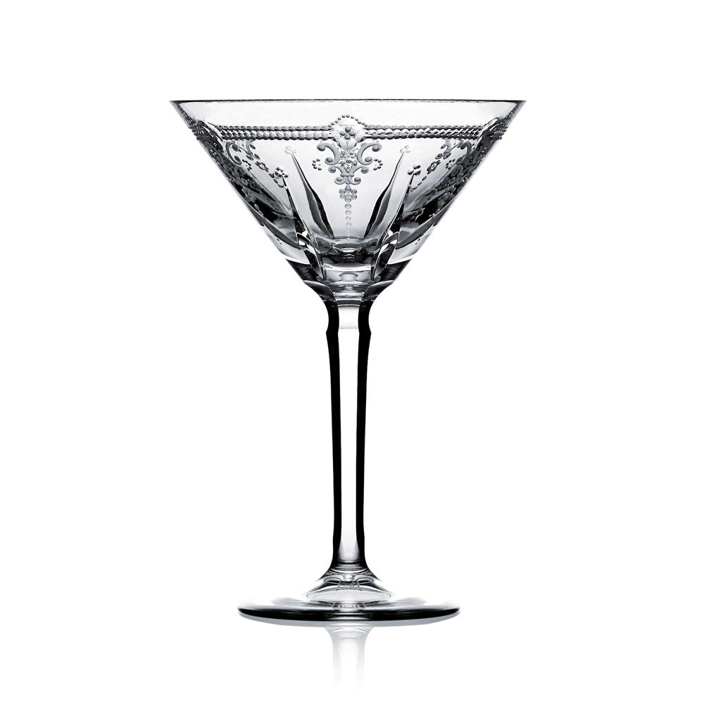 Lisbon Clear Martini by Varga Crystal 