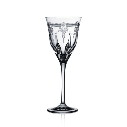 Lisbon Clear Wine Glass by Varga Crystal 