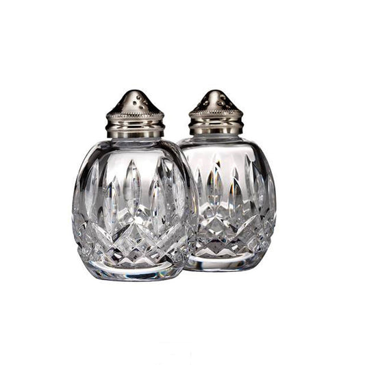 Lismore Salt and Pepper Set Round by Waterford