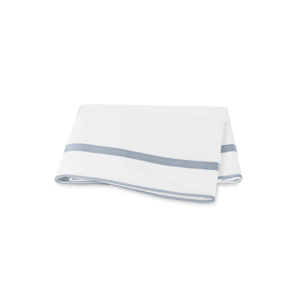 Louise Flat Sheet Hazy Blue 