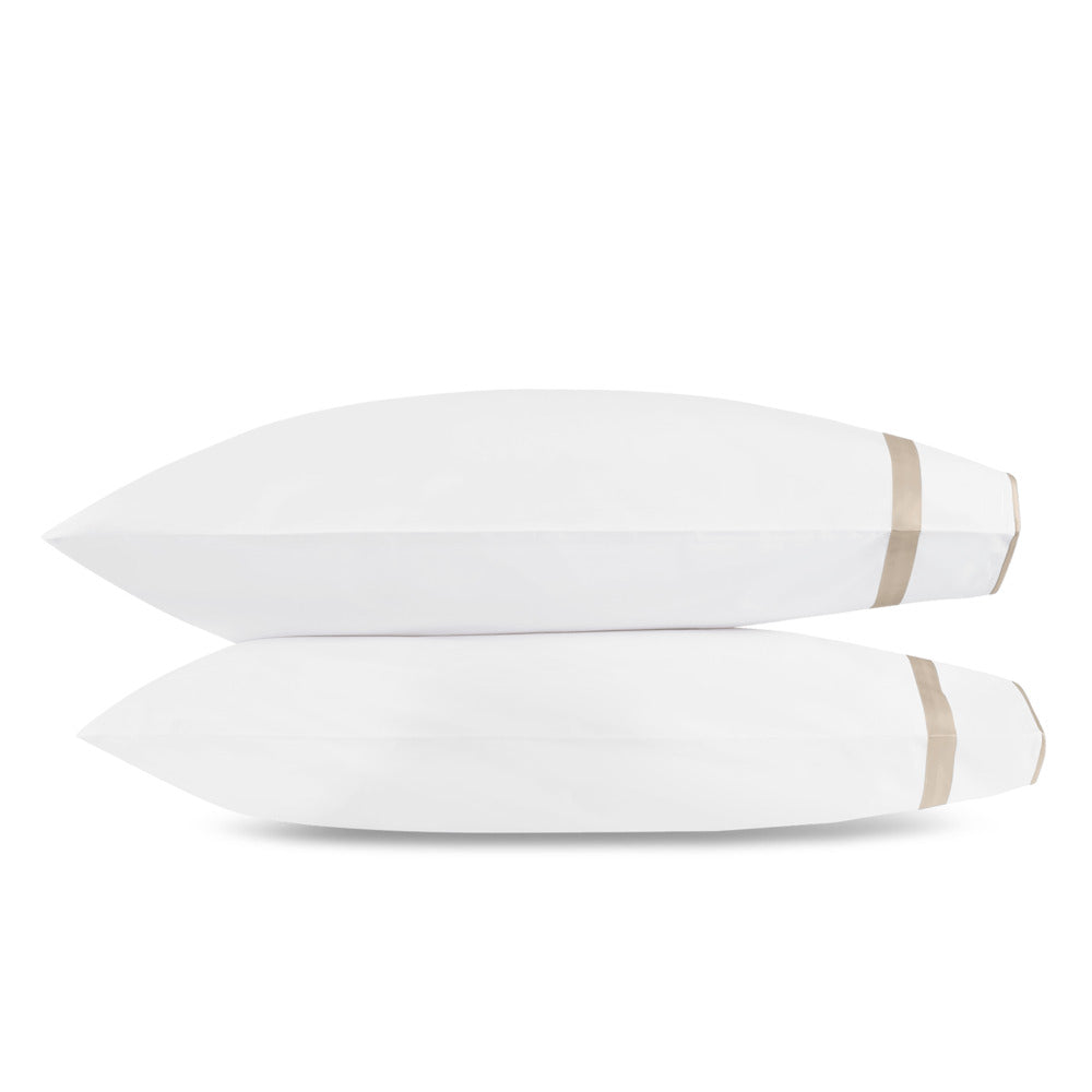Louise Pillowcase Pair Khaki 