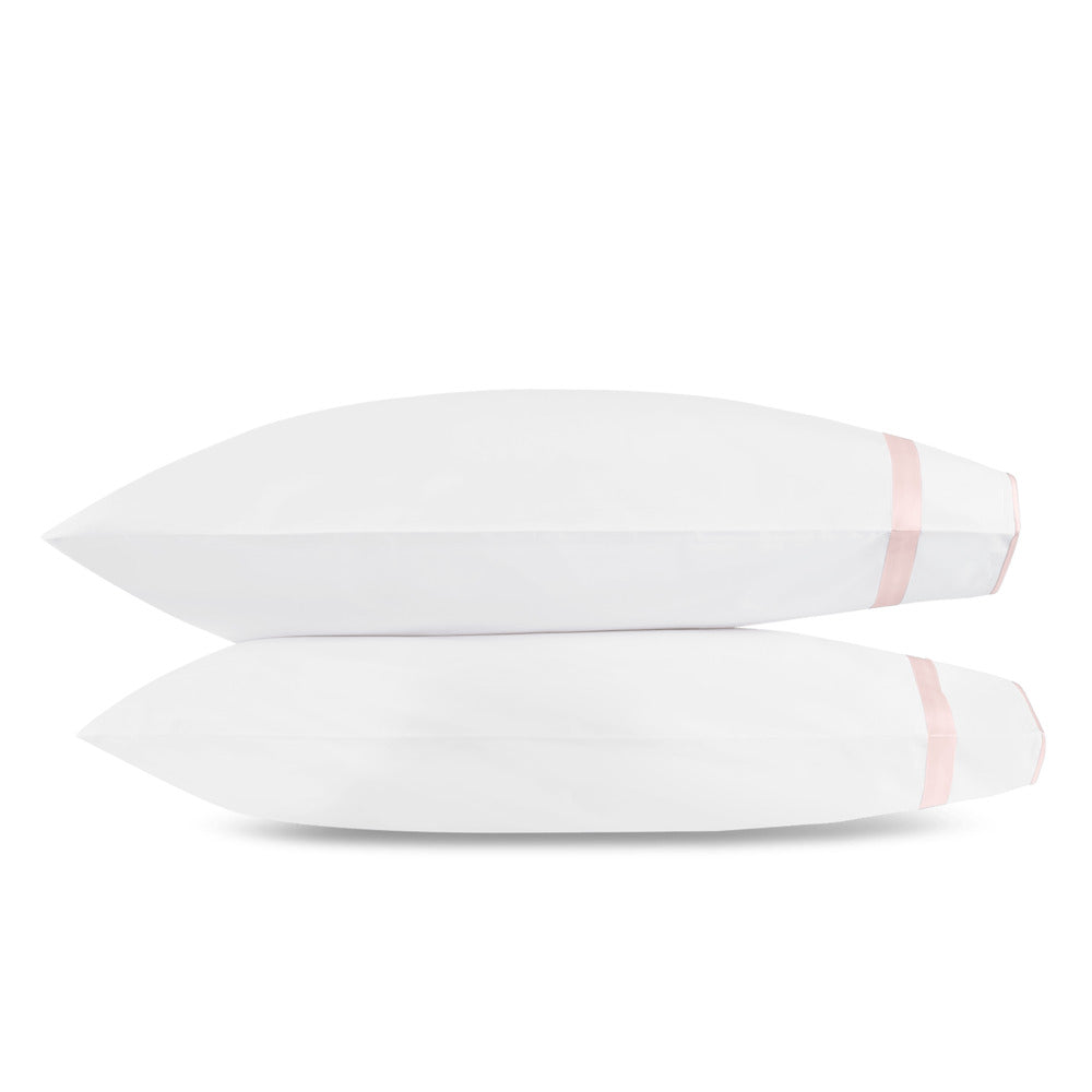 Louise Pillowcase Pair Pink 