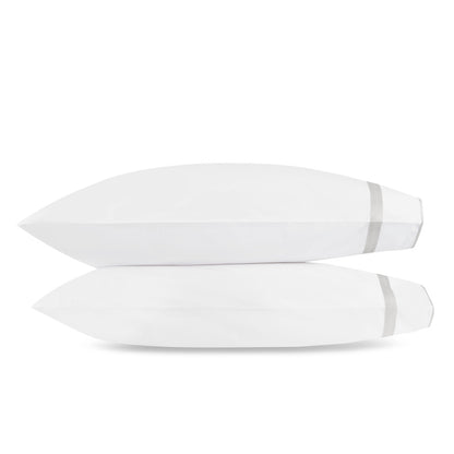 Louise Pillowcase Pair Silver 