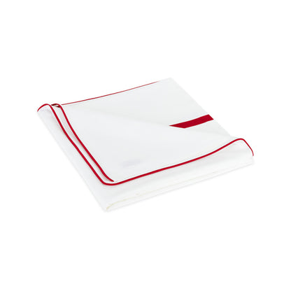 Louise Pique Coverlet Scarlet 