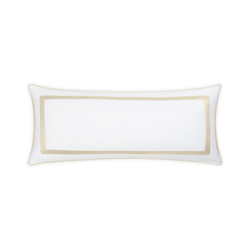 Louise Pique Lumbar Pillow Cover