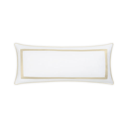Louise Pique Lumbar Pillow Cover Dune 